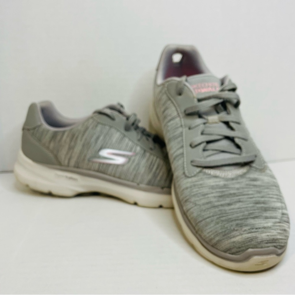 Skechers GO WALK 6 Hyper Pillars Womens 9.5 Shoe Sneaker Athletic Walking